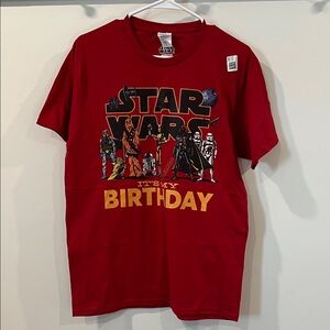Star Wars Red Birthday shirt